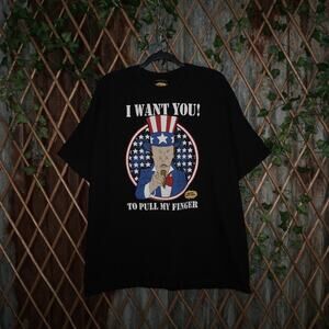 XXL - Vintage Y2K Mtv beavis and butthead pull my finger Tee